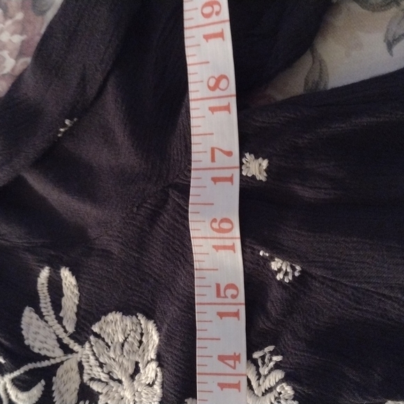 Free People "Sweet Tennessee" Embroider Mini Dress. - Picture 13 of 14